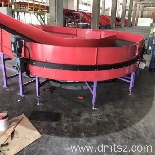 Draw-out belt conveyor loading unloading truck and container